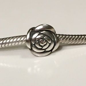 Rose pandora bracelet charm
